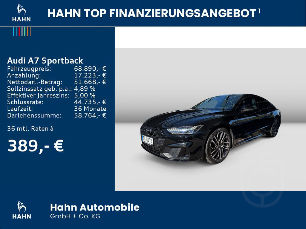 Audi A7 Sportback 45 TFSI quattro 195(265) KW/PS