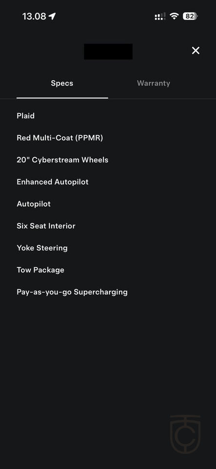 Tesla Model X PLAID