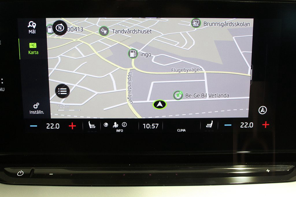 Skoda Octavia 1.0 TSI 110 (Drag/navigation)