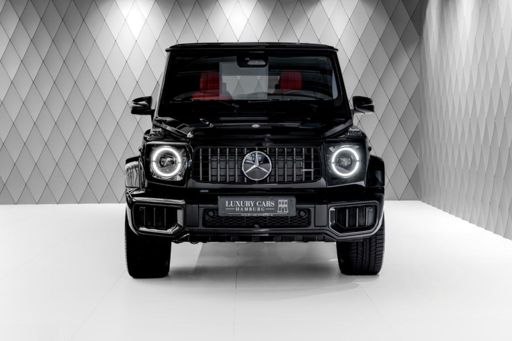 Mercedes-Benz G 63 AMG 2024 BLACK METALLIC / RED 360° CAM