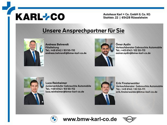BMW 740 M-Sport Kristall Automatiktüren Massage