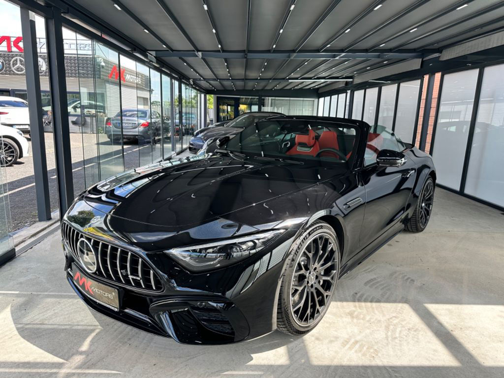 Mercedes-Benz SL 43 AMG LEDER ROT