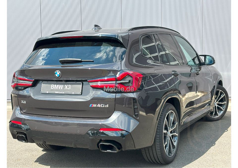 BMW X3 M40d PANO HUD ACC LEDER LASER AHK PAP APPLE