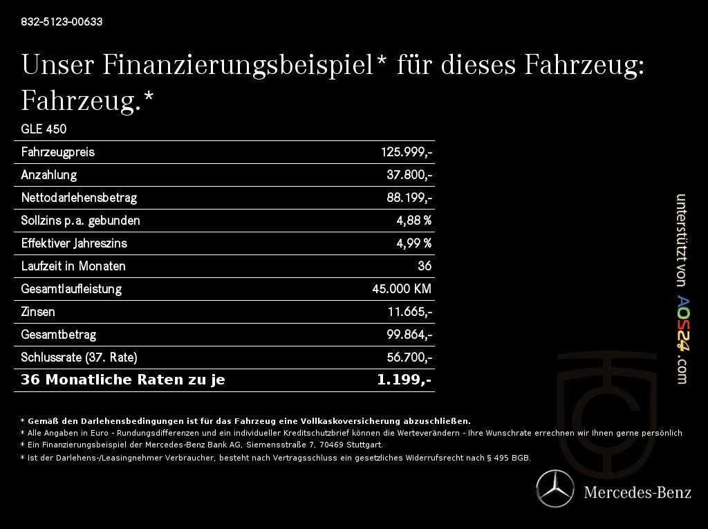 Mercedes-Benz GLE 450 d 4M AMG Multikontursitze+Standhzg.+AHK