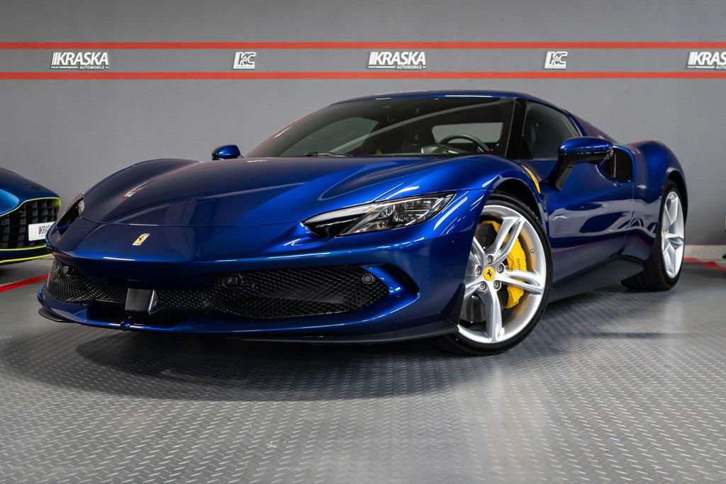 Ferrari 296 GTB Blu Elettrico AFS 360° LIFT RACING-SEATS