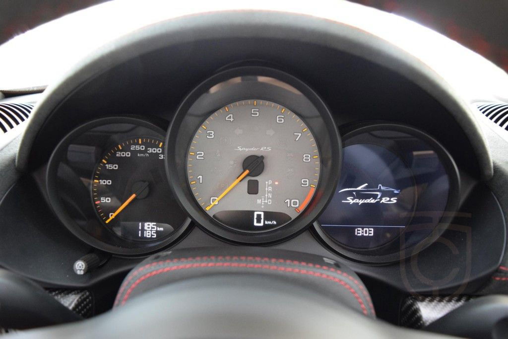 Porsche Boxster 718 Spyder RS Weissach