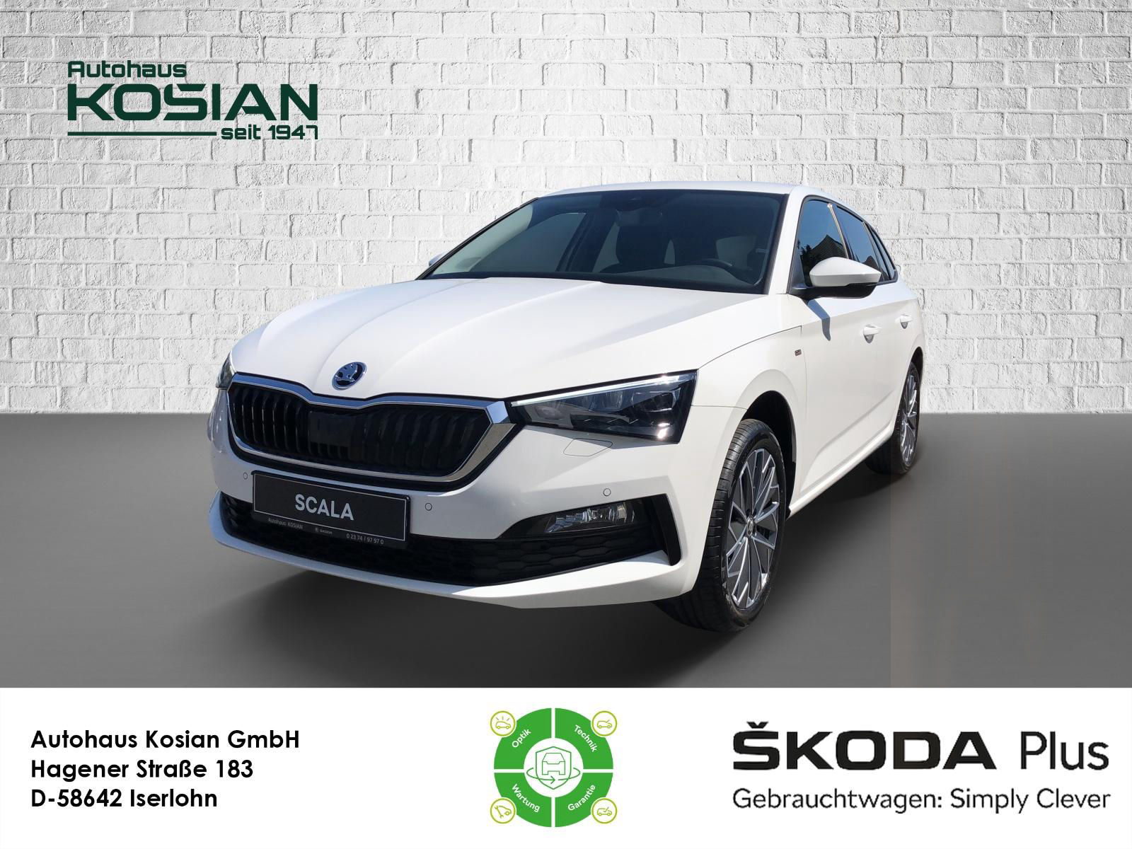 Škoda Scala TOUR 1.0 TSI ACC+LED+KAMERA+FSE+ASG+