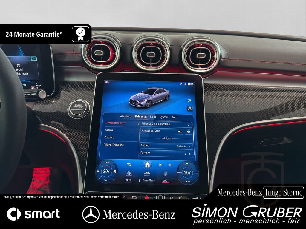 Mercedes-Benz C 63 SE Performance Sitze Aero Real Sound Carbon