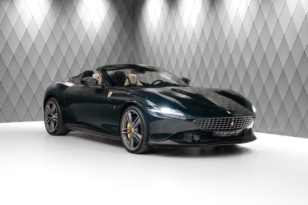 Ferrari Roma Spider 2025 GREEN/BEIGE MAGNERIDE