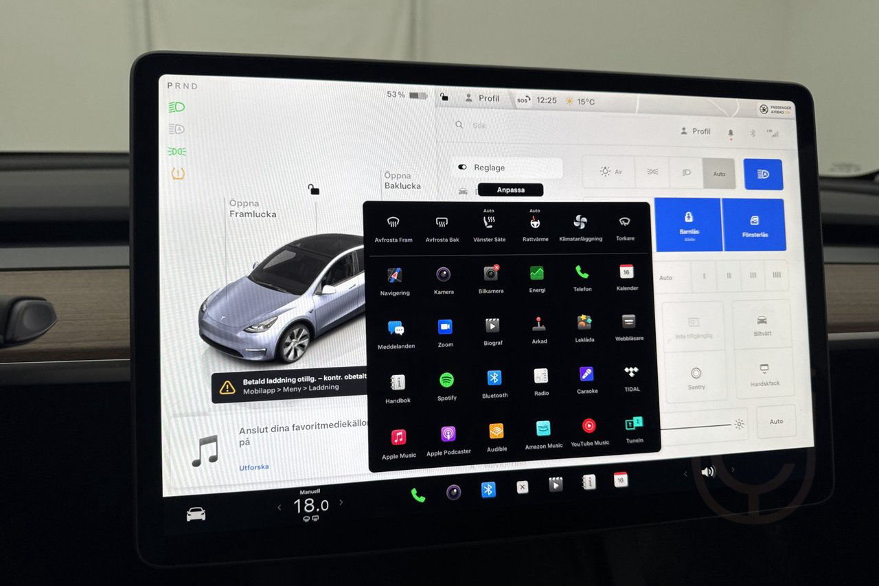 Tesla Model Y Long Range AWD Autopilot Pano