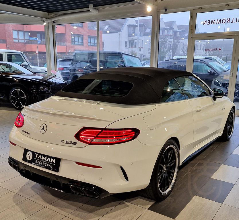 Mercedes-Benz C 63 S AMG Cabrio *Burm*SAGA*Distr+*Night*RFK