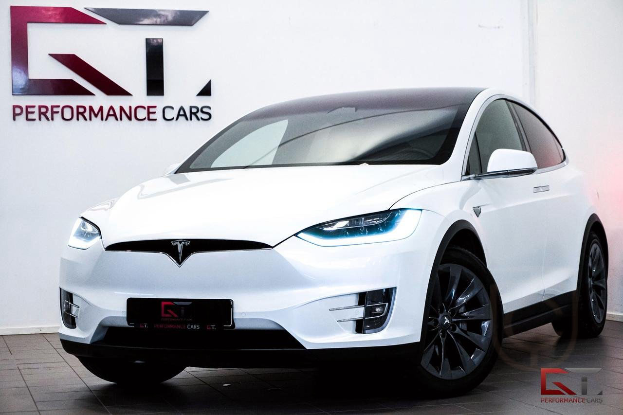 Tesla Model X 75D Luftfjädring Autopilot Leasebar 1 Ägare