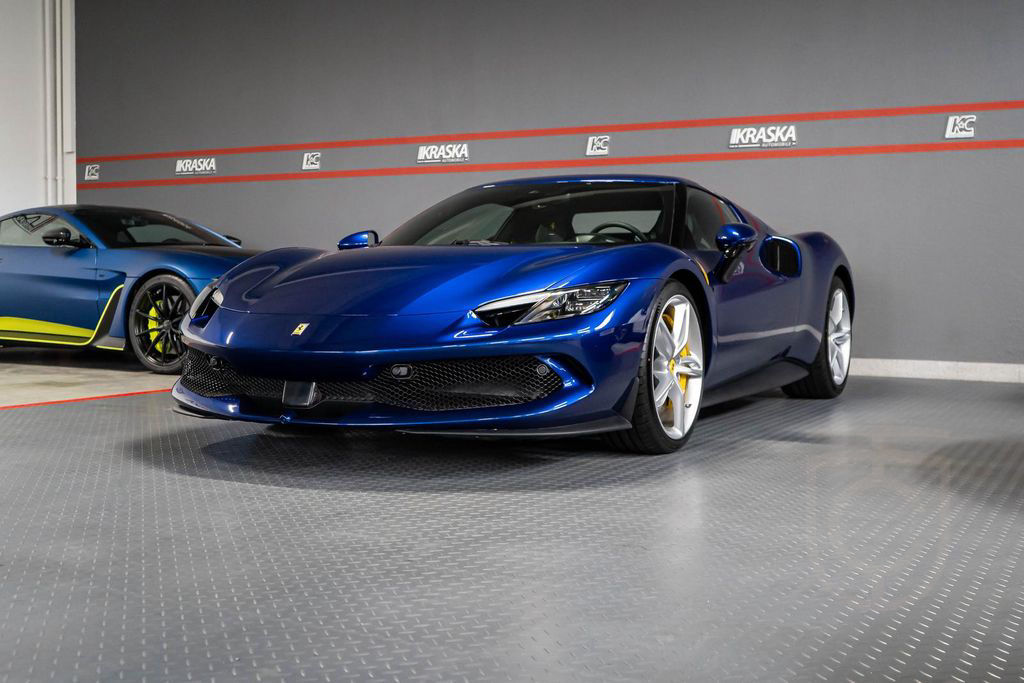 Ferrari 296 GTB Blu Elettrico AFS 360° LIFT RACING-SEATS