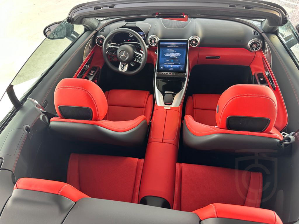 Mercedes-Benz SL 43 AMG LEDER ROT