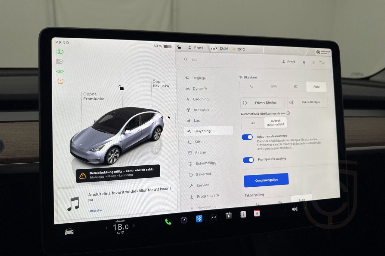 Tesla Model Y Long Range AWD Autopilot Pano