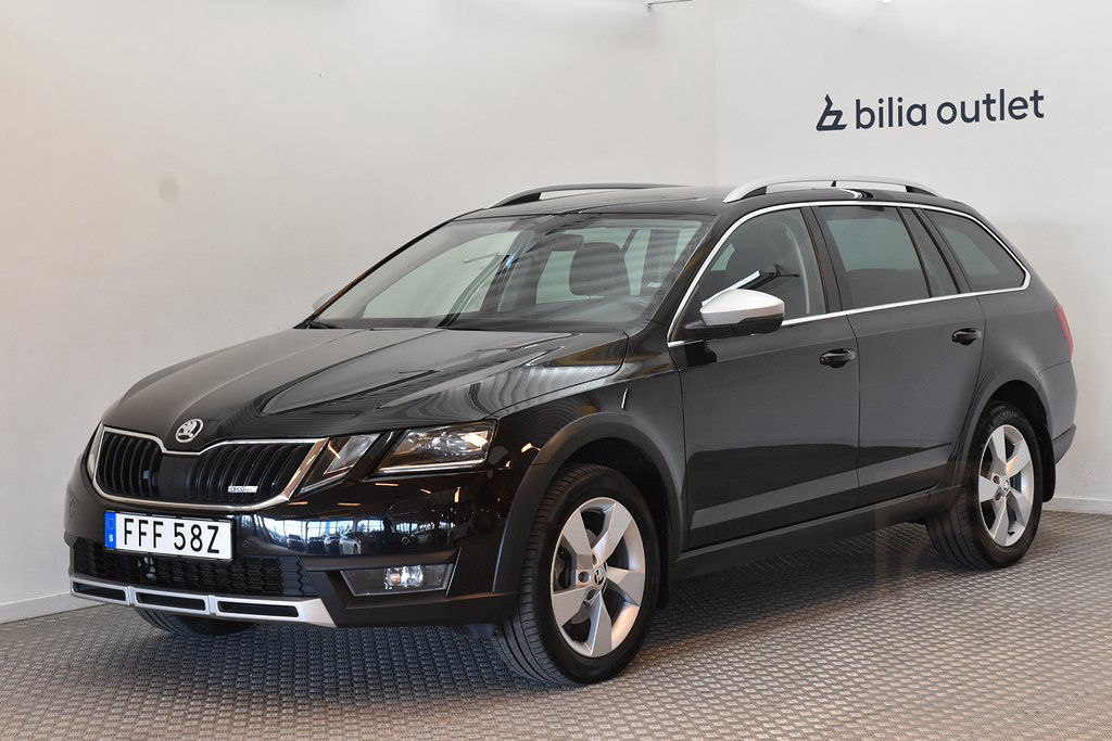 Skoda Octavia Scout 2.0 TDI 4x4 DSG Premium Nav Värmare Drag