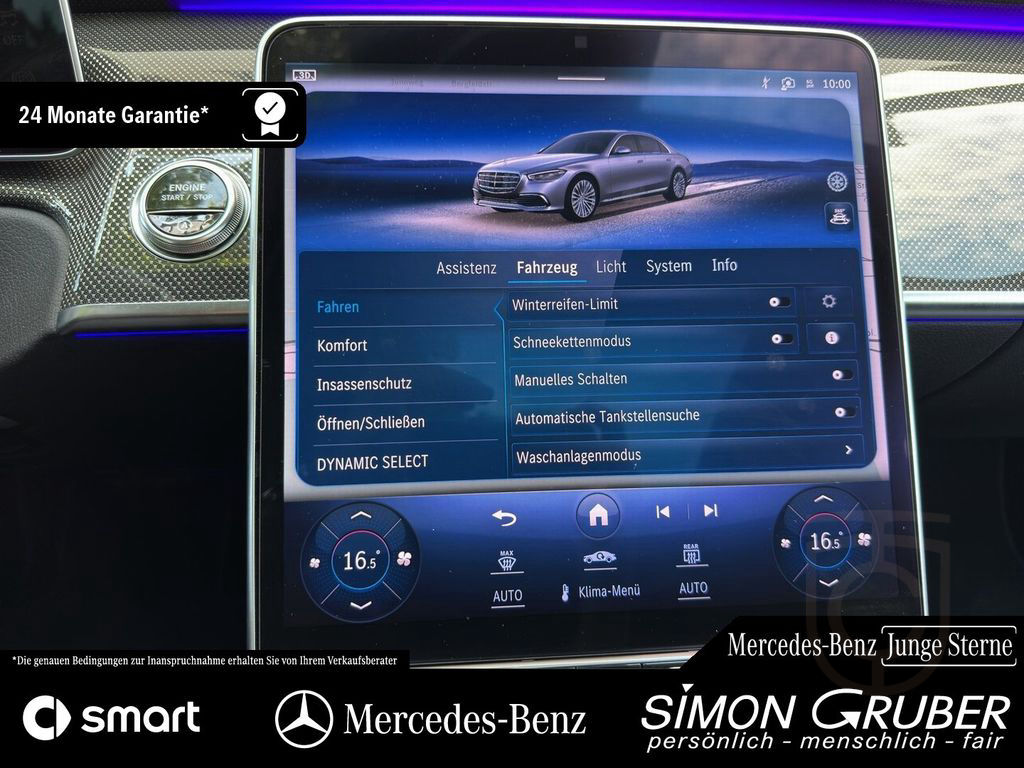 Mercedes-Benz S 580 4M L AMG Night Guard 360 HAL Servolock