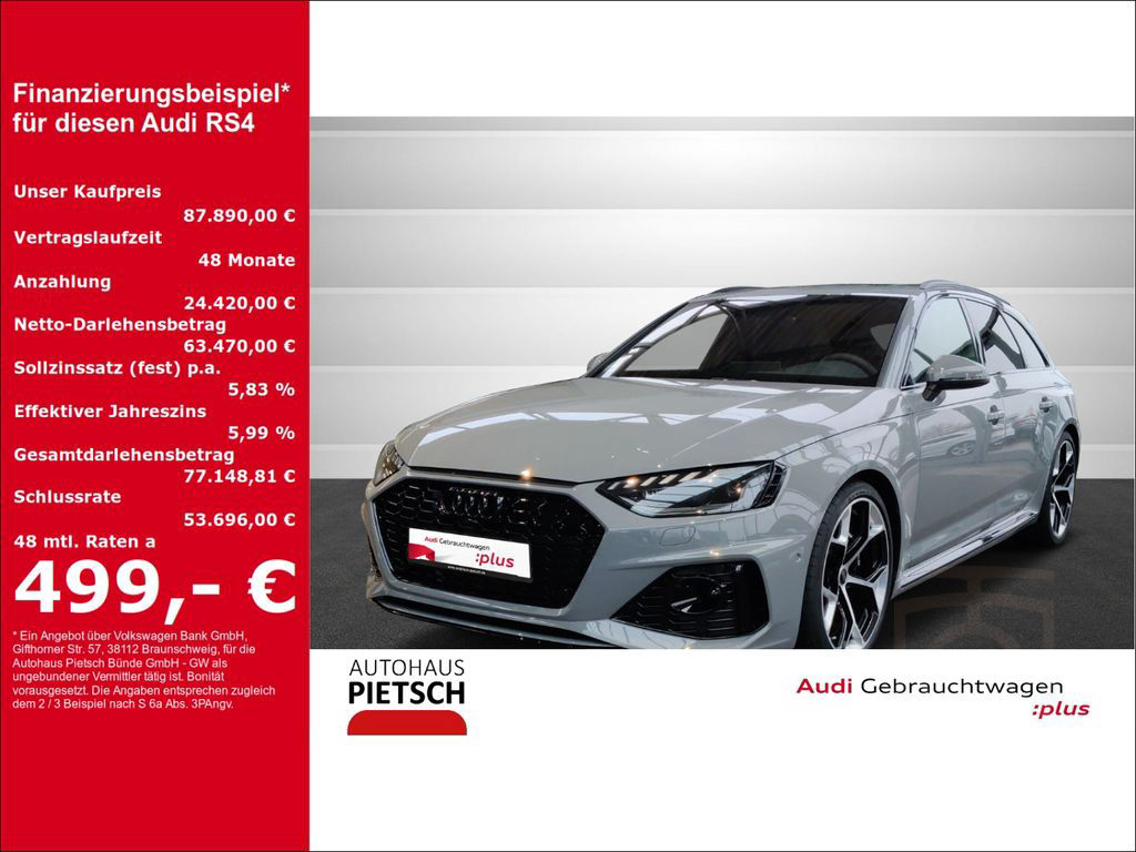 Audi RS4 Avant quattro tiptronic RS competition plus