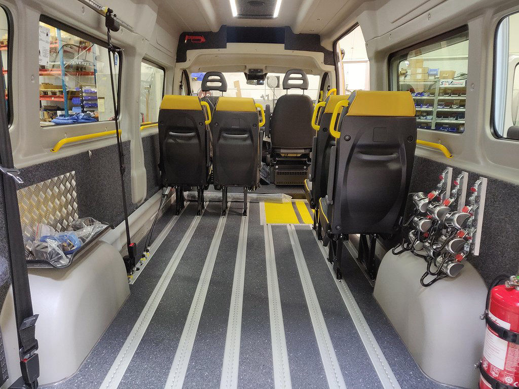 Fiat Ducato Färdtjänst Klass 2 CNG (Biogas) Höggolv 136hk M6