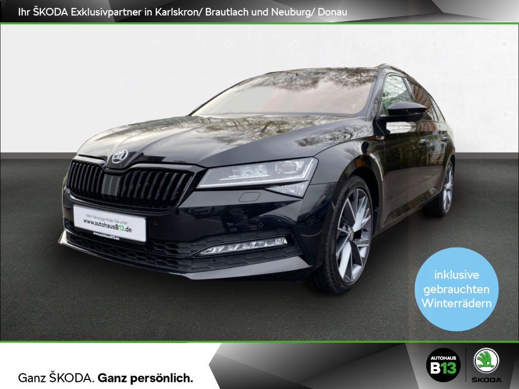 ŠKODA SUPERB COMBI SportLine 2,0l TDI Kessy AHK Pano