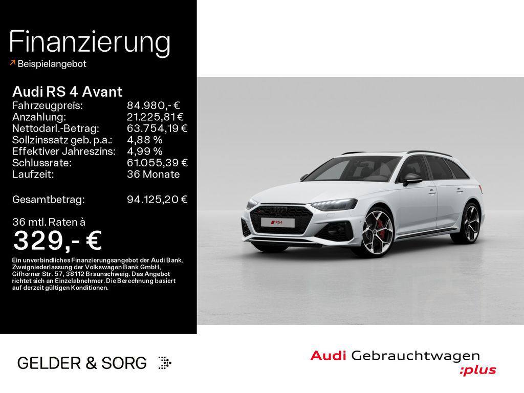 Audi RS 4 Avant competition*Keramik*SportAga*Pano*B&O