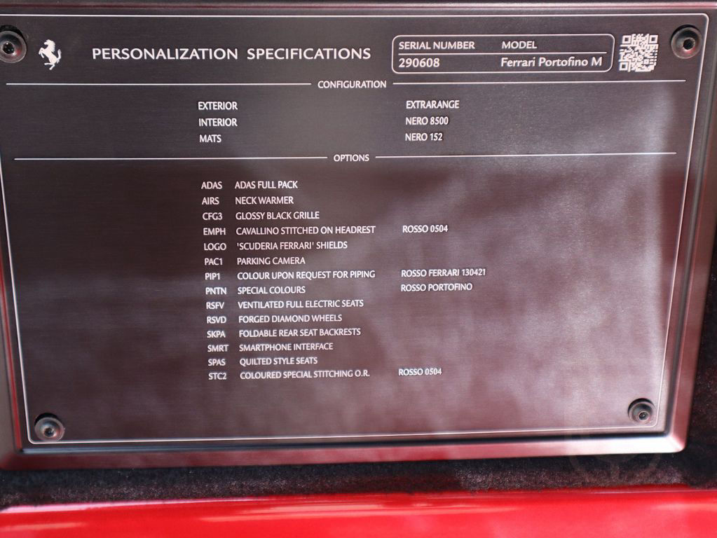 Ferrari Portofino M 3.9T V8 Rosso/Cavallino/Scuderia/20"