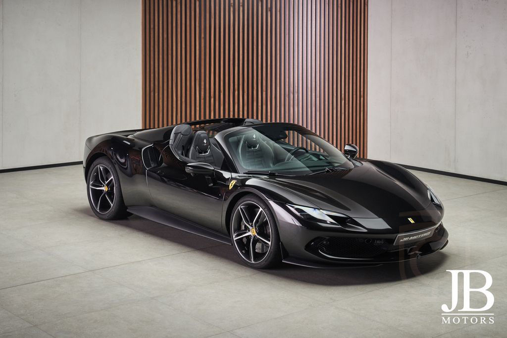 Ferrari 296 GTS Nero Daytona LIFT JBL CARBON SURROUND
