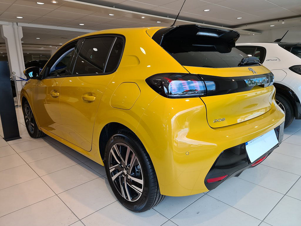 Peugeot 208 Edition 100hk AUT. Backkamera, Apple Carplay