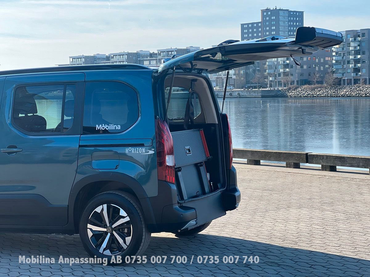 Peugeot Rifter Handikappanpassad Rullstolsbil