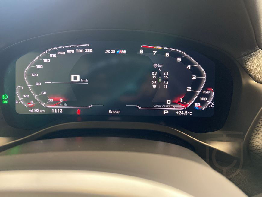 BMW X3M Competition AHK HeadUp