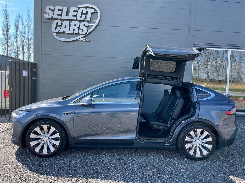 Tesla Model X Long Range 7-Sits, Leasbar, 423hk
