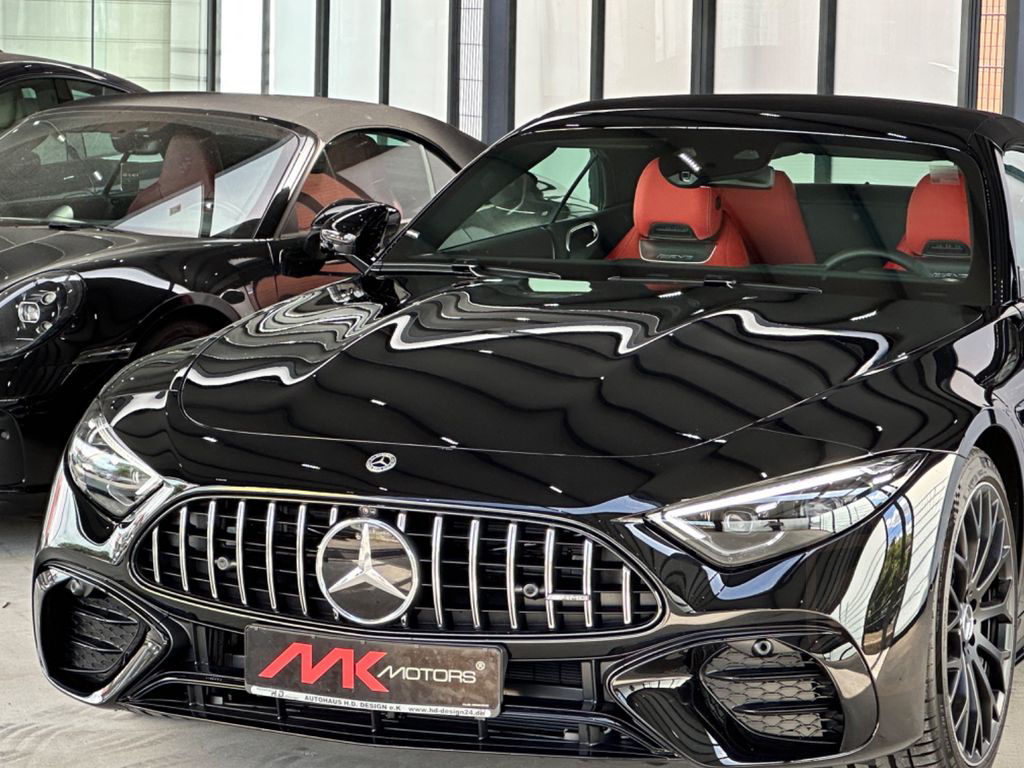 Mercedes-Benz SL 43 AMG LEDER ROT