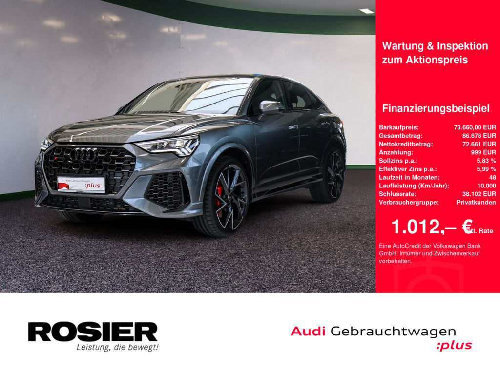 Audi RS Q3 Sportback Black quattro S tronic ACC PANO