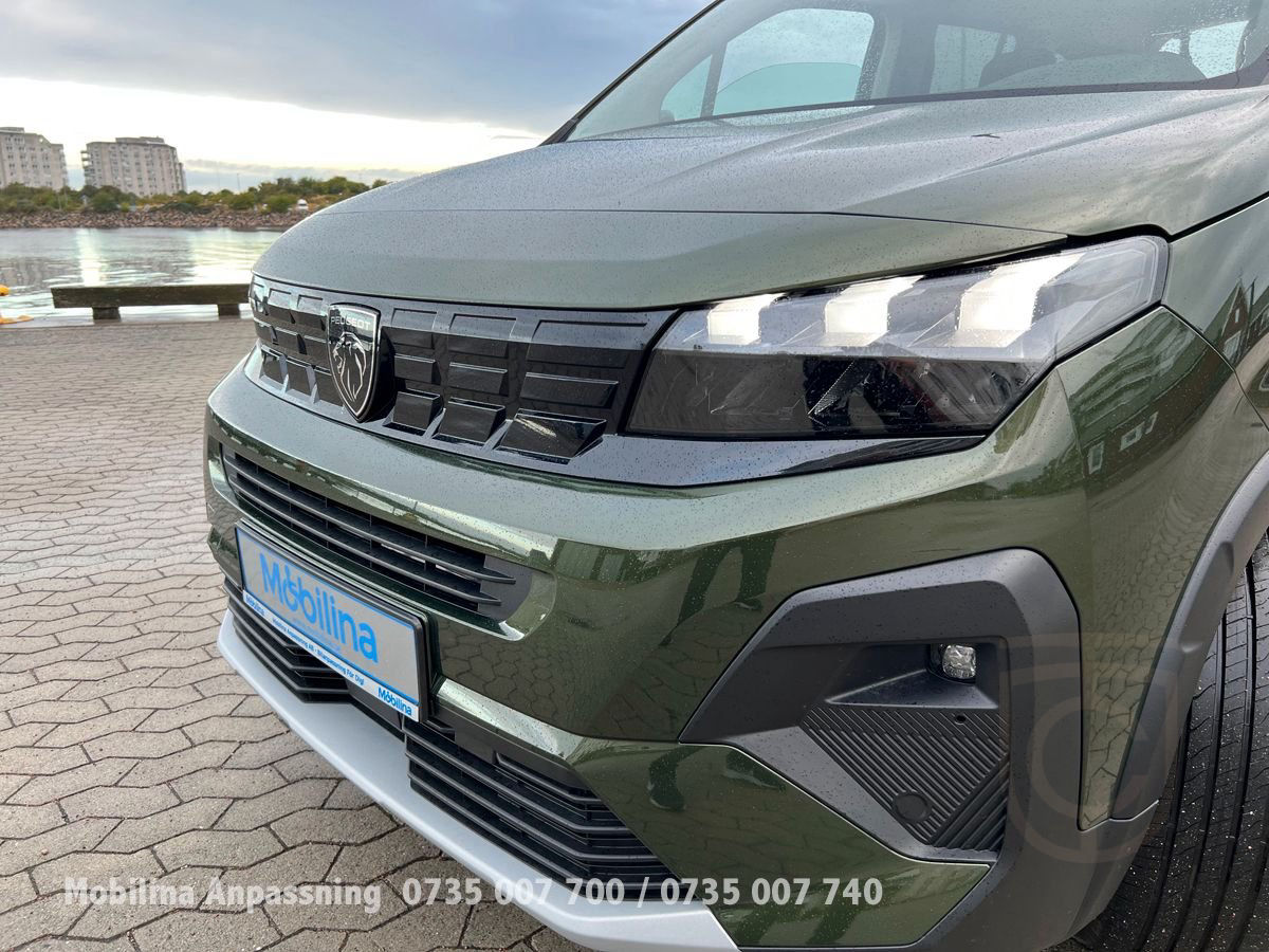 Peugeot Rifter Handikappanpassad Rullstolsbil