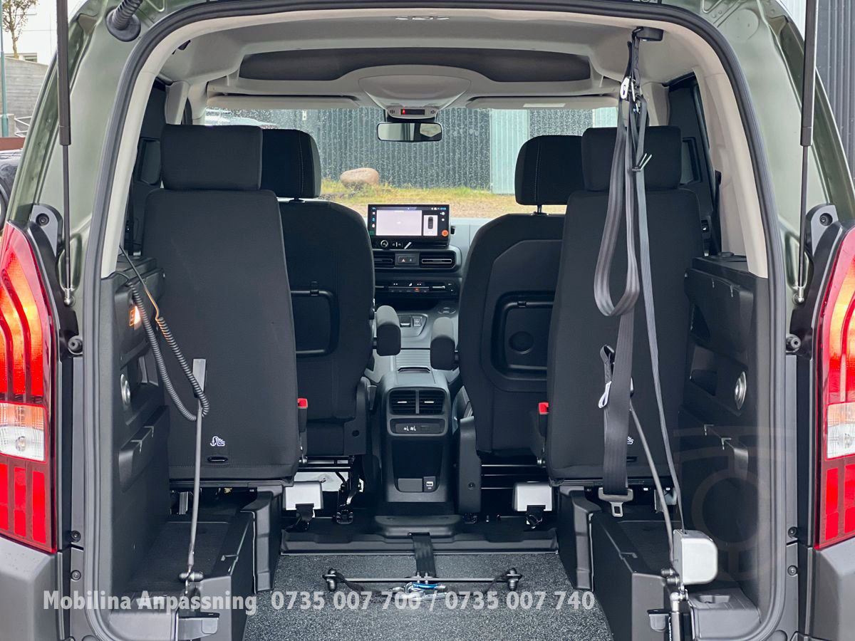 Peugeot Rifter Handikappanpassad Rullstolsbil