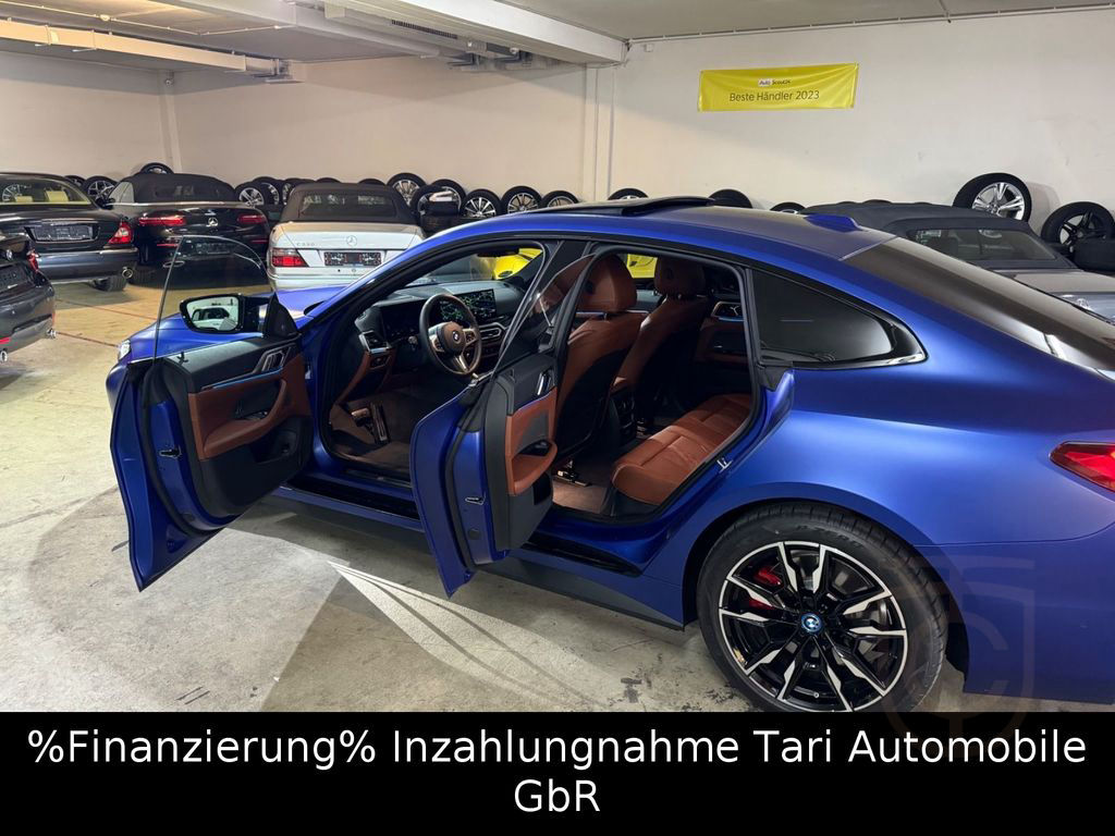 BMW i4 M50 Frozen Blue, Carbon Vollllll NP:98.000,-€