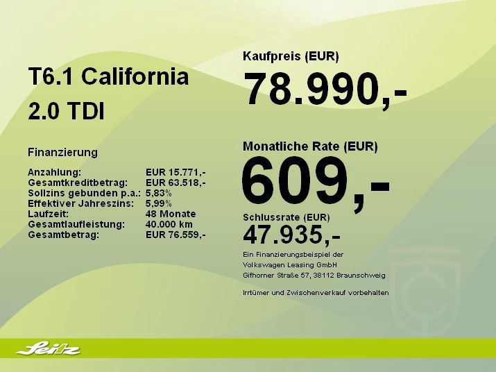 Volkswagen T6.1 California 2.0 TDI KR Ocean Edition *NAVI*K