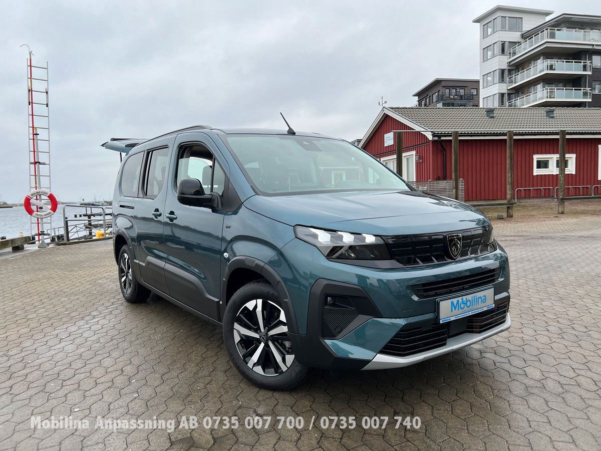 Peugeot Rifter Handikappanpassad Rullstolsbil