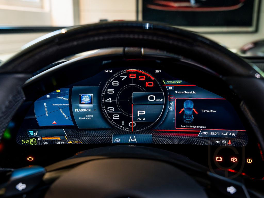 Ferrari Roma Spider 360° CARBON BEIFAHRERDISPLAY