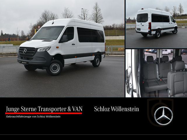 Mercedes-Benz Sprinter 319 Tourer 4x4 LED*Cam*Navi*Distronic