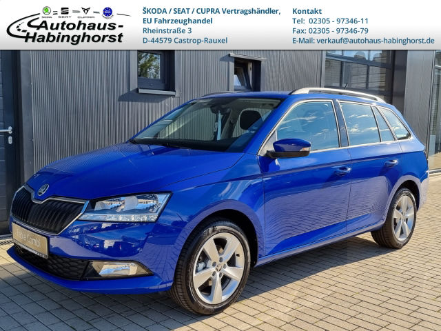 ŠKODA FABIA III COMBI 1.0 MPI Active PDC SHZ BT Alu