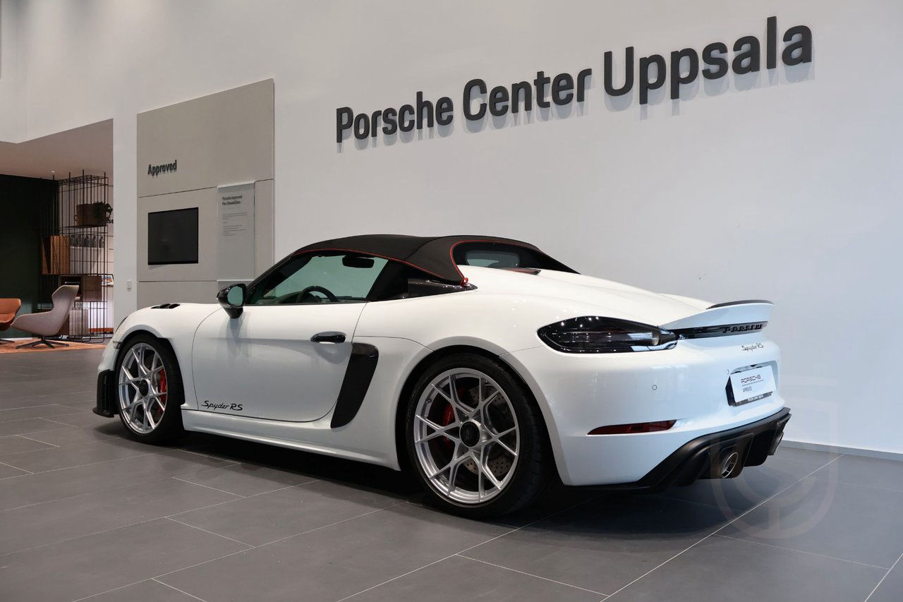 Porsche Cayman 718 Spyder RS Clubsport Weissach-paket