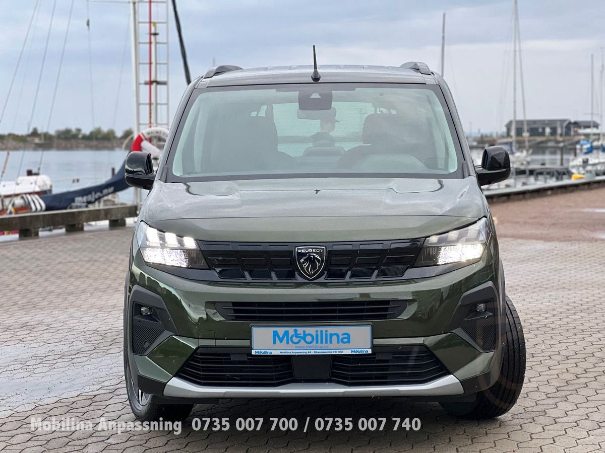 Peugeot Rifter Handikappanpassad Rullstolsbil