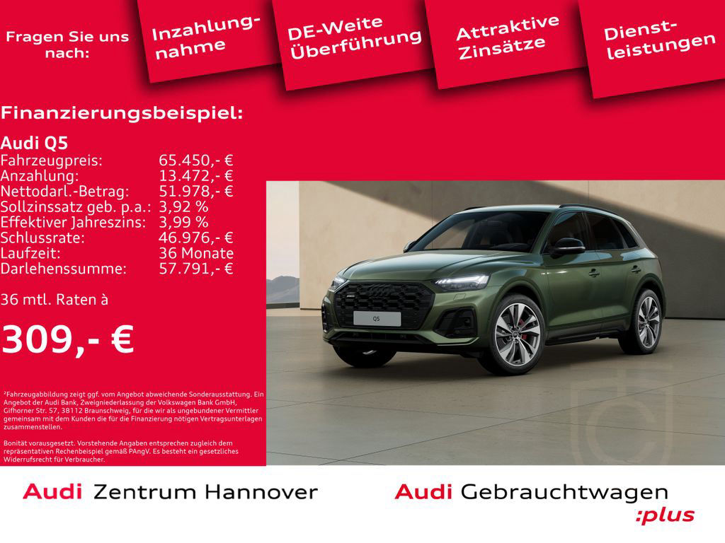 Audi Q5 45 TFSI quattro Sline Head-Up Standh. Matrix
