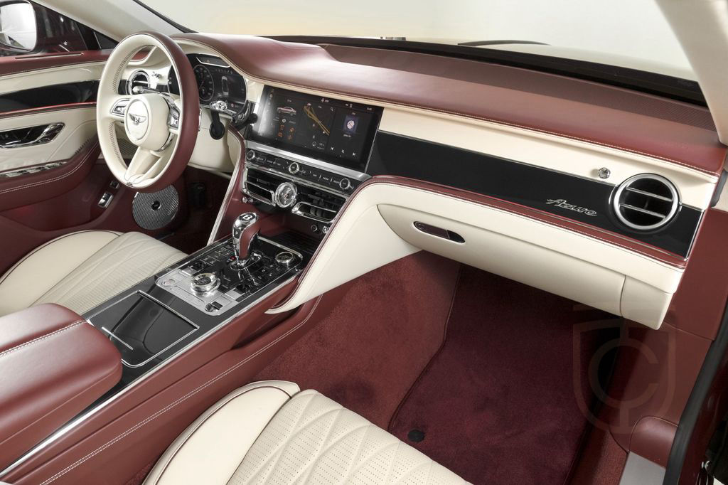 Bentley Flying Spur Azure V8 - Naim, Burgundy red