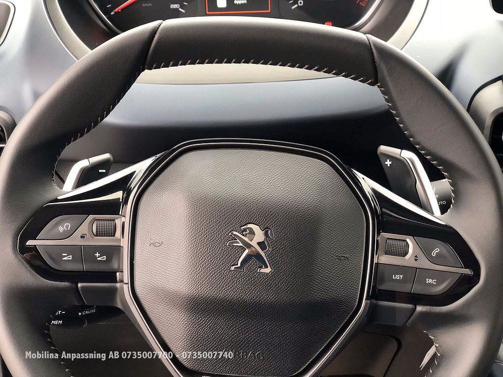 Peugeot Rifter Handikappanpassad Golvsänkt