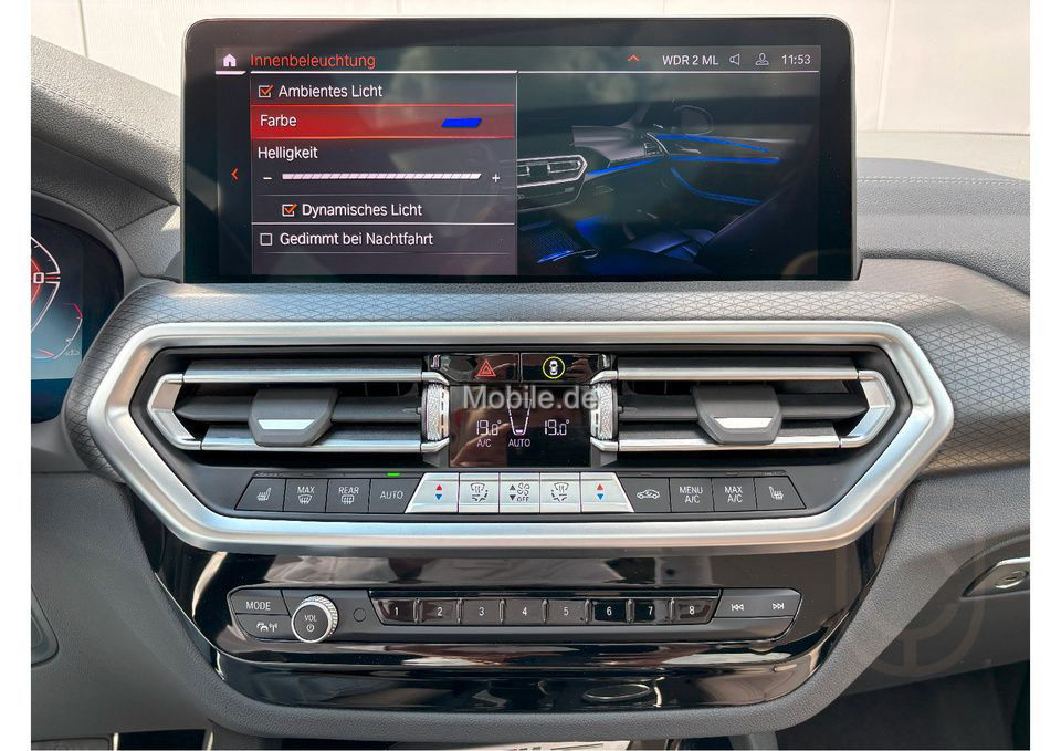 BMW X3 M40d PANO HUD ACC LEDER LASER AHK PAP APPLE