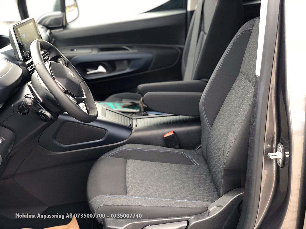 Peugeot Rifter Handikappanpassad Golvsänkt