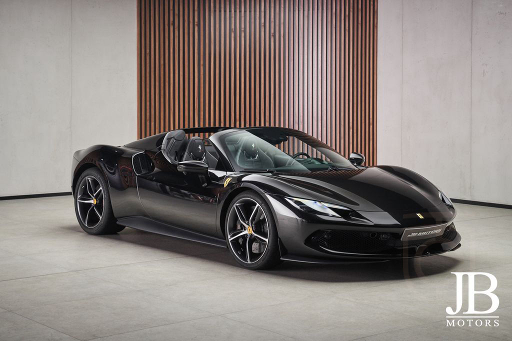 Ferrari 296 GTS Nero Daytona LIFT JBL CARBON SURROUND