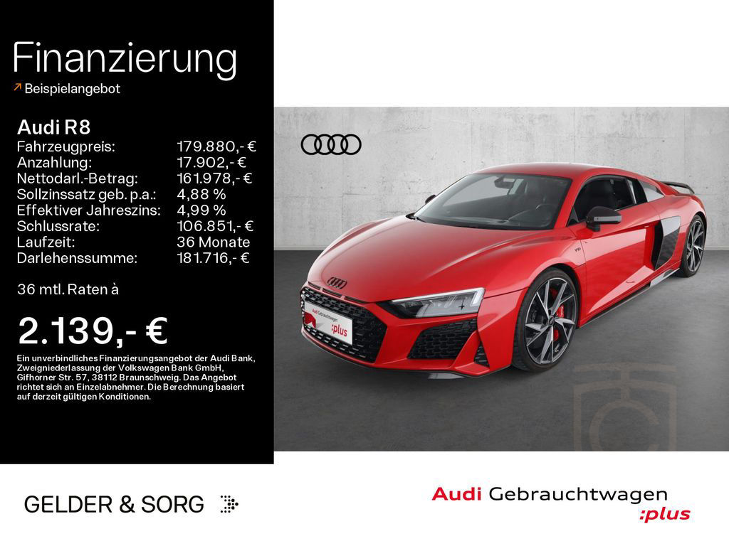 Audi R8 5.2 FSI quattro Coupe perfor. Keramik*Carbon